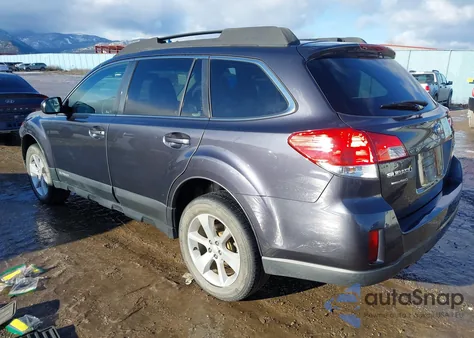 2013 Subaru Outback 2.5I Premium z USA, uszkodzony, nr VIN 4S4BRCCC3D3287257